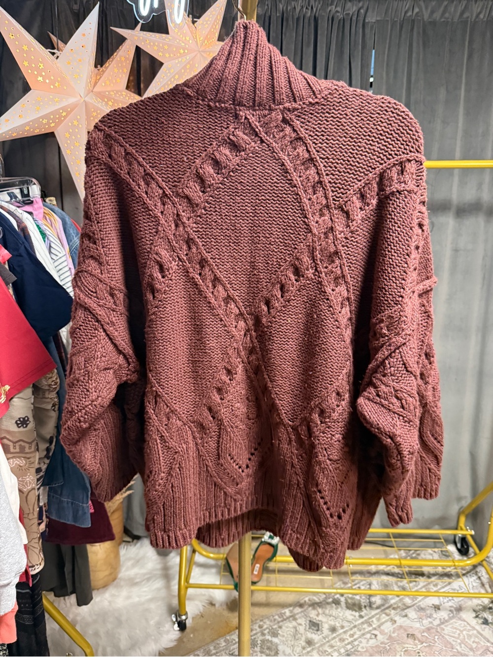 NWOTFree People Heart You Cardigan in Bittersweet - Picture 10 of 11